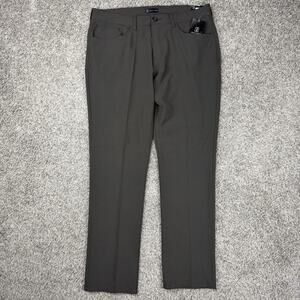 PGA Tour Mens Course Comfort Performance Golf Pants Dark Heather Gray 35x32